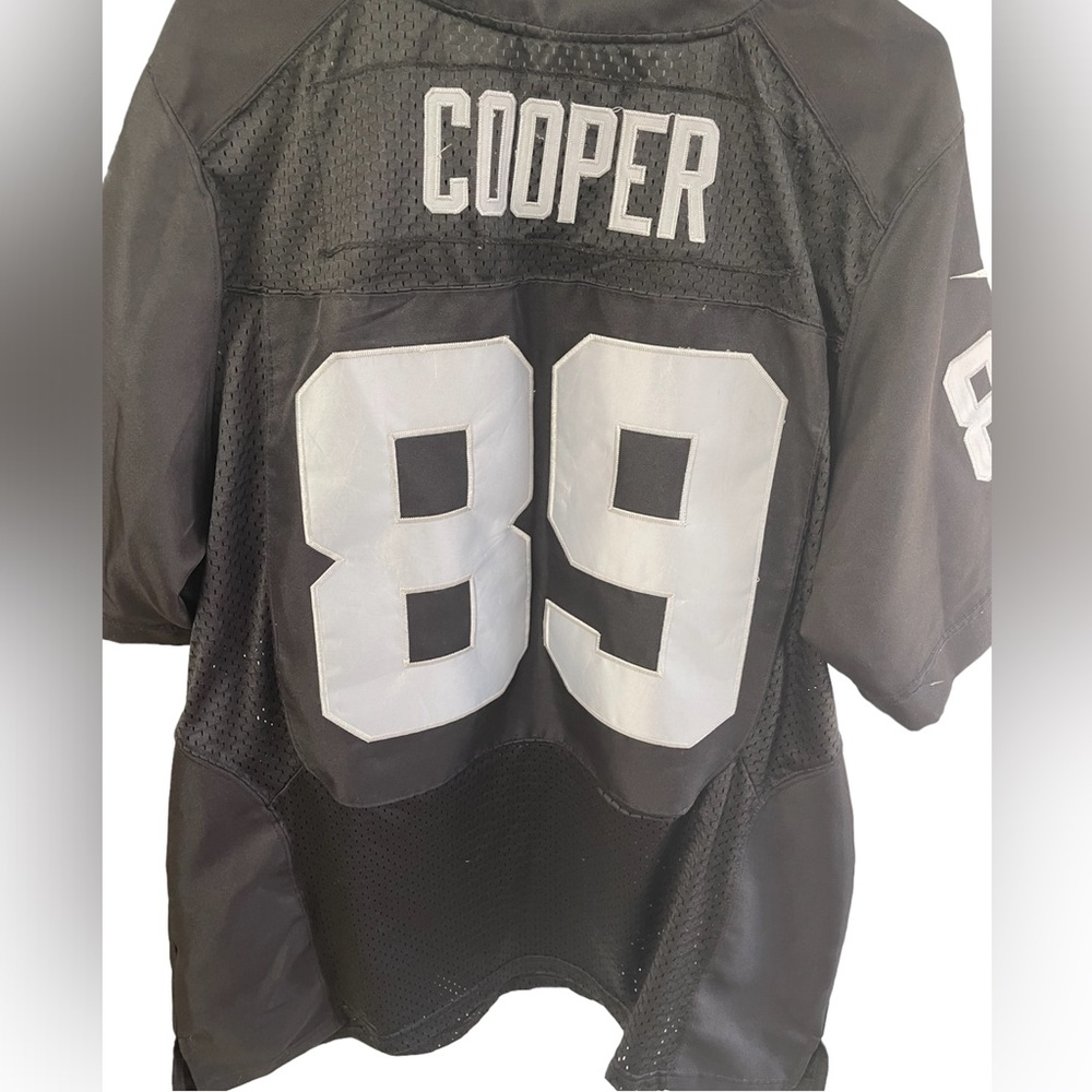 On field  Nike Raiders jersey size LG